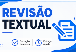 Eu vou revisar, corrigir e aprimorar o seu texto
