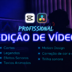 Eu vou editar vídeos para redes sociais, anúncios e empresas