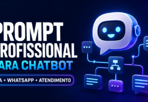 Eu vou criar um prompt profissional para seu chatbot com IA