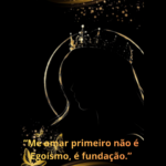 Eu vou Criar artes personalizadas preta e douradas pra você