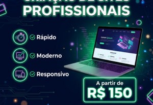 Eu vou Criar seu site moderno e responsivo Front-End
