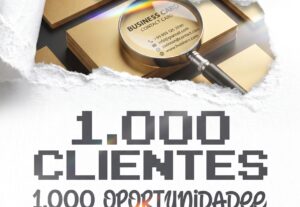 Eu vou buscar 1.000 clientes para você entrar em contato