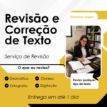 Eu vou revisar e corrigir seu texto com precisão e agilidade