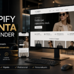 Eu vou Criar sua loja na Shopify profissional