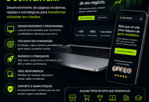 Eu vou criar um site moderno e profissional para seu negócio