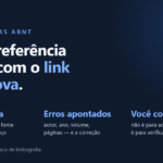 Eu vou conferir suas referências ABNT com prova