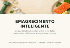 Eu vou te ajudar a emagrecer com um ebook simples