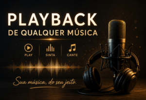 Eu vou Te mandar qualquer playback que você desejar