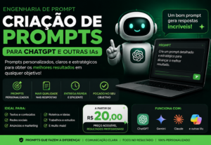 Eu vou Criar prompts para chatgp