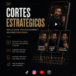 Eu vou criar cortes do seu vídeo para + alcance e engajament...