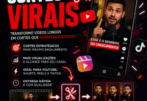 Eu vou criar cortes do seu vídeo que te deu mais alcance