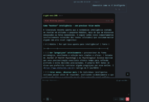 Eu vou criar uma A.I local no seu computador