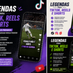 Eu vou Fazer legendas e cortes para vídeos curtos