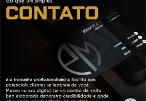 Eu vou criar seu cartão de visita