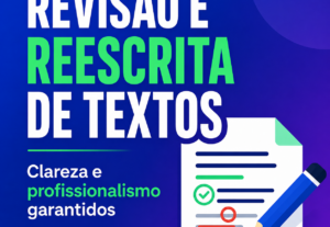 Eu vou deixar seu texto claro e profissional