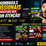 Eu vou Criar Thumbnails Profissionais para YouTube