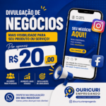 Eu vou divulgar seu negócio nas redes sociais