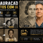Eu vou Restaurar uma foto antiga sua com ia