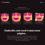 Eu vou fazer um site para pedir sua amada em namoro.