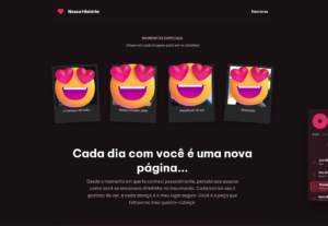 Eu vou fazer um site para pedir sua amada em namoro.