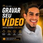 Eu vou gravar seu vídeo rápido, natural e sem cortes