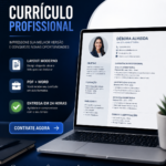 Eu vou fazer Currículo Profissional Moderno e organizado