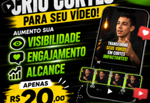 Eu vou criar cortes do se vídeo que gera engajamento