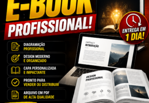 Eu vou Transformar seu conteúdo em um e-book profissional