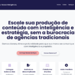 Eu vou fazer um site web para você