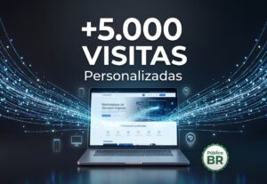 Eu vou aumentar a visibilidade do seu site com 5.000 visitas