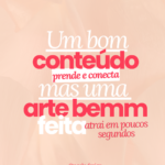 Eu vou criar artes profissionais para redes sociais