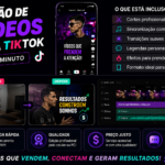 Eu vou editar vídeos de até 1 minuto para TikTok