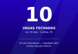 Eu vou contratar pessoas para sua empresa em 5 dias.