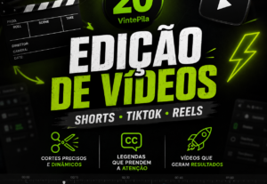 Eu vou editar um vídeo curto vertical para suas redes sociai...