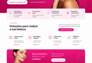 Eu vou criar um Landing pages para você