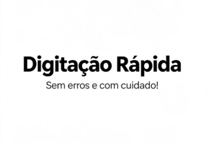 Eu vou fazer Digitação, revisão e organização de texto e dad...