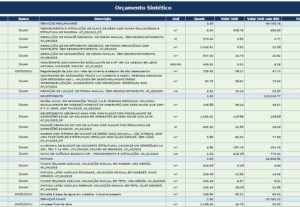 Eu vou criar ou ajustar sua planilha no Excel