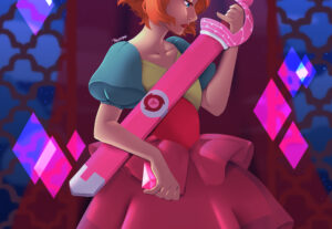 Eu vou criar arte semirrealista de OC, fanart, foto ou RPG