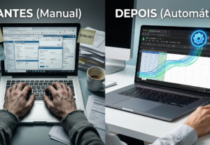 Eu vou criar um robô para agilizar seu trabalho na web.