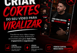 Eu vou criar cortes do seu vídeo para viralizar