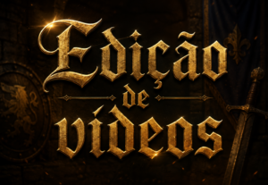 Eu vou editar seus vídeos para YouTube, TikTok, etc.