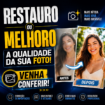 Eu vou restaurar sua imagem profissionalmente