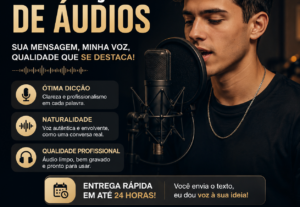 Eu vou Transformar seu texto em um áudio de alta qualidade