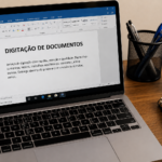 Eu vou Fazer digitação de documentos com rapidez