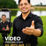 Eu vou gravar vídeo natural e profissional para seu serviço