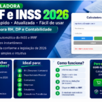 Eu vou calcular inss e irrf de maneira fácil pra você
