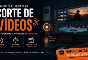 Eu vou fazer cortes de vídeos