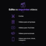 Eu vou Editar seu vídeo profissionalmente.
