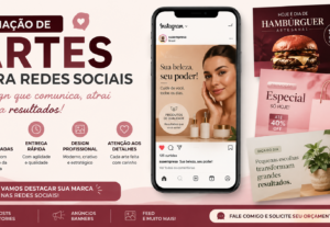Eu vou Criar artes para sua rede social