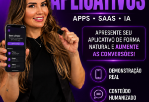 Eu vou Fazer vídeo para apps/ demonstração real